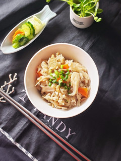 キノコ炊き込みご飯-レシピのメイン写真