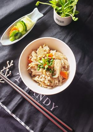 キノコ炊き込みご飯-レシピのメイン写真