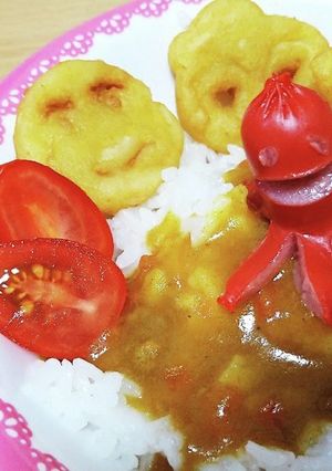 子供用レトルトカレー-レシピのメイン写真