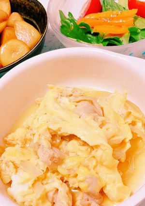 こじょさんちのシンプルな親子丼-レシピのメイン写真