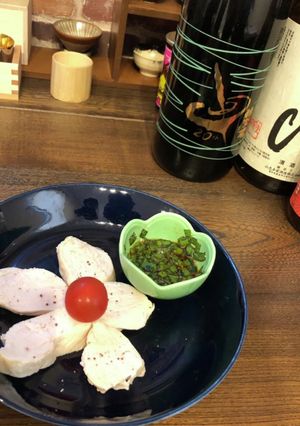 鶏ハムのニラソース-レシピのメイン写真