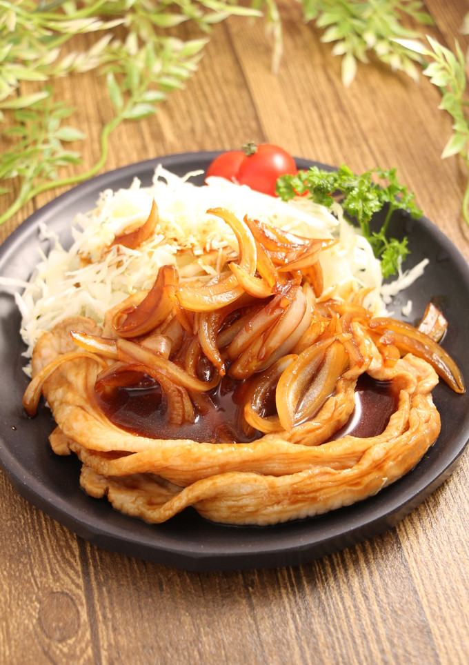 簡単！豚ロース生姜焼きのふんわり煮-レシピのメイン写真