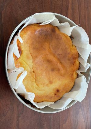 甘さ控め　簡単ベイクドチーズケーキ-レシピのメイン写真