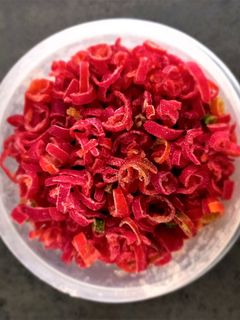 唐辛子(種抜き)の冷凍-レシピのメイン写真