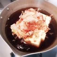 รูปของ 【パパ料理】麺つゆ煮豆腐
