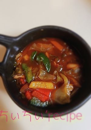 トマトホール缶要らずのミネストローネ-レシピのメイン写真