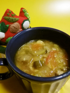 トマトとなすのカレースープ-レシピのメイン写真