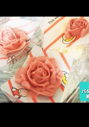 バタークリーム初、ピンク薔薇(´ｰ｀)-レシピのメイン写真