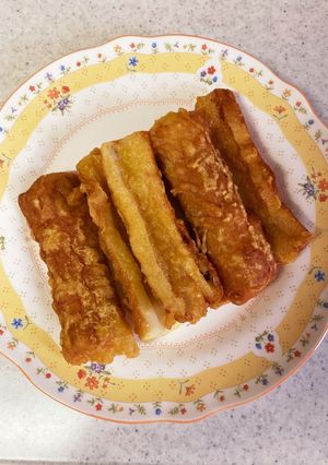 天ぷら粉で簡単♡ちくわのカレー天ぷら♡-レシピのメイン写真