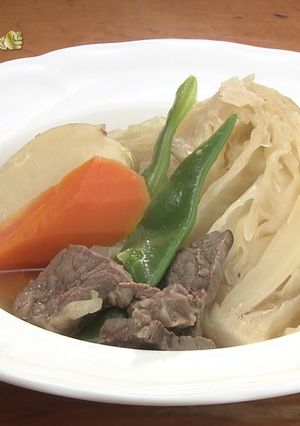 鹿追町 キャベツ①ポトフ-レシピのメイン写真