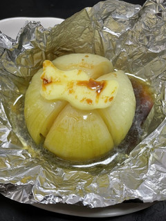 まるごと玉ねぎのオーブン焼き♪-レシピのメイン写真