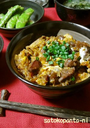 鶏レバーどんぶり♪-レシピのメイン写真