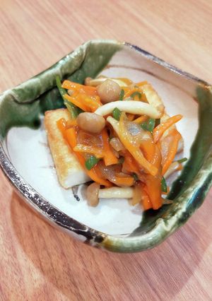 親父特製厚揚げの甘酢あんかけ-レシピのメイン写真