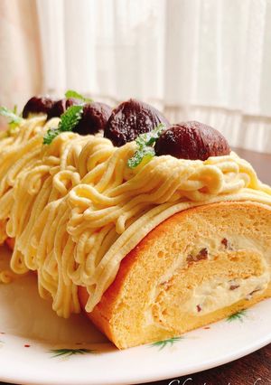 マロンケーキ-レシピのメイン写真