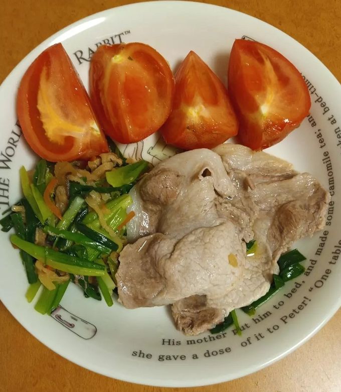 お惣菜の切干大根 de お肉の付合せ!-レシピのメイン写真