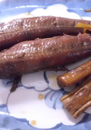 圧力鍋でニギスの甘辛煮-レシピのメイン写真