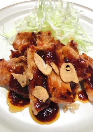 時間ない時簡単にあるものでトンテキ低カロ-レシピのメイン写真