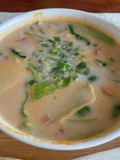 坦々麺風スープ-レシピのメイン写真