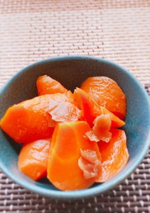 人参大量消費に♡人参の梅煮-レシピのメイン写真