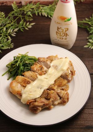 簡単！マヨネーズを味わうローストチキン-レシピのメイン写真