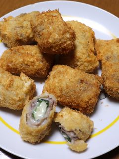 大葉とチーズの豚肉巻き揚げ-レシピのメイン写真