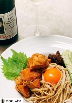 ラー油肉そば-レシピのメイン写真