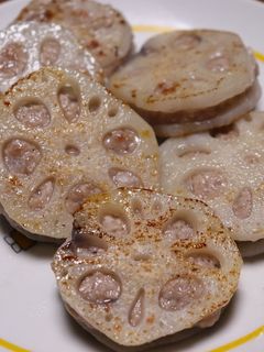 レンコンの挟み焼き-レシピのメイン写真