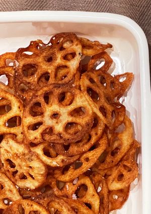 作り置きに！れんこんチップ-レシピのメイン写真