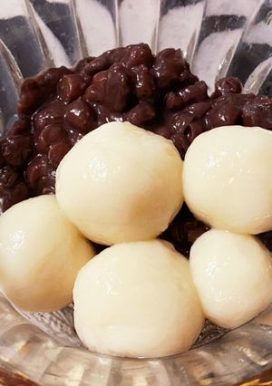 もっちりお豆腐白玉団子★妊娠中にも-レシピのメイン写真