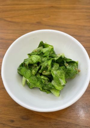 サラダ菜の胡麻和え-レシピのメイン写真