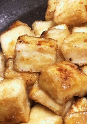 高野豆腐の麺つゆ炒め-レシピのメイン写真