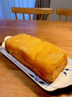 蜂蜜で作るタルトタタン風パウンドケーキ-レシピのメイン写真
