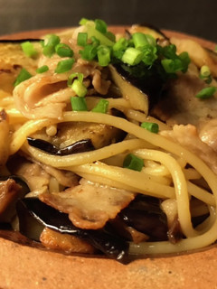 秋茄子としょうが香る和風パスタ-レシピのメイン写真