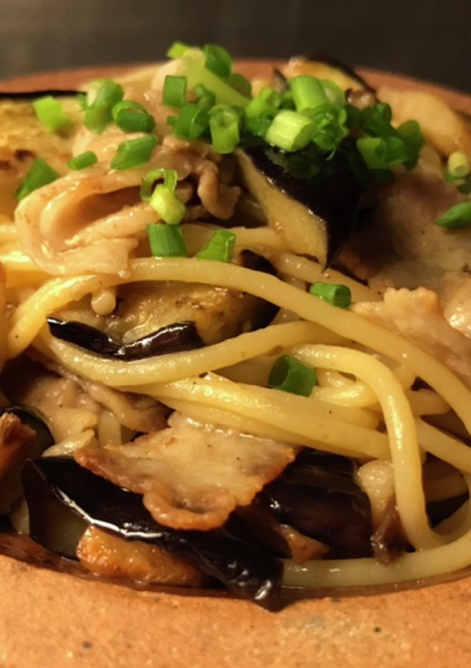 秋茄子としょうが香る和風パスタ-レシピのメイン写真