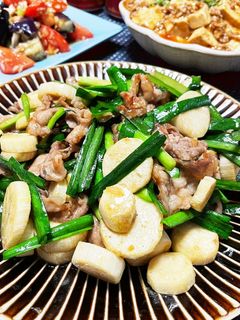 豚肉とマコモタケのオイスター炒め♪-レシピのメイン写真