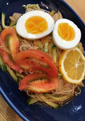 ビビンそうめん-レシピのメイン写真