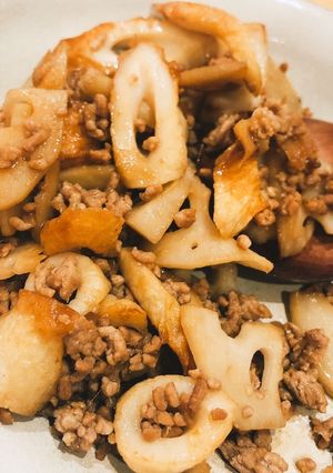 しゃき！もち！ちくわと蓮根のおすすめ副菜-レシピのメイン写真