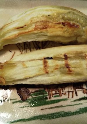 水不使用！熱々！簡単焼きなす-レシピのメイン写真