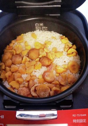 栗おこわ-レシピのメイン写真