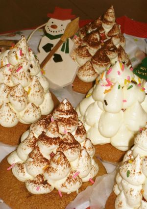 '08 クリスマスケーキ★ツリーの森-レシピのメイン写真