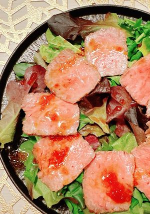 お家で簡単！タレ付き手作りローストビーフ-レシピのメイン写真