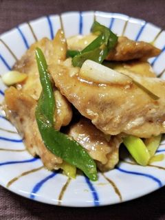 シイラとねぎのタレ炒め-レシピのメイン写真