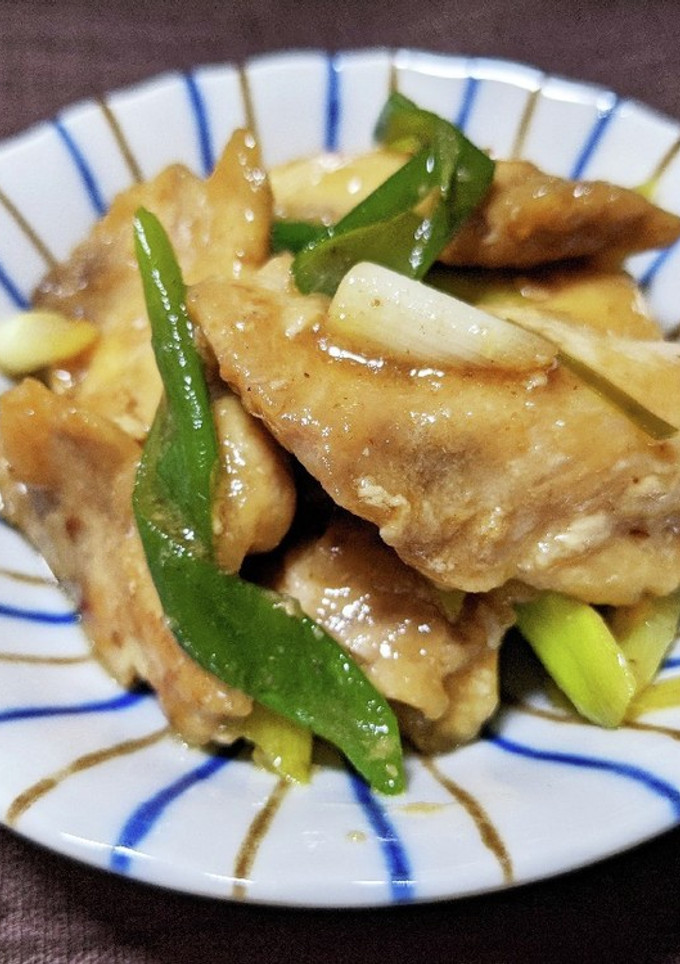 シイラとねぎのタレ炒め-レシピのメイン写真