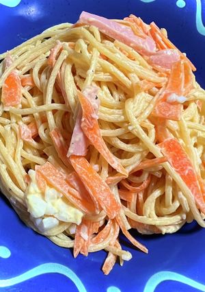 パスタサラダみたいだけど結局パスタ-レシピのメイン写真