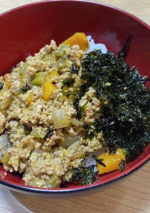 肉味噌丼-レシピのメイン写真