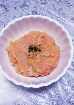 たらこ和風ポテサラ-レシピのメイン写真