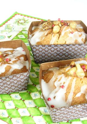 クリスマスのパウンドケーキ-レシピのメイン写真
