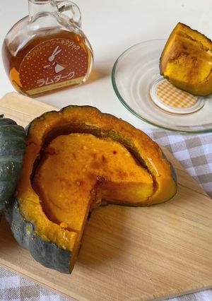 【生クリームなし】丸ごとかぼちゃプリン-レシピのメイン写真