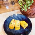 大大大好きチーズとカニカマ紫蘇の卵焼き