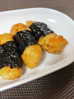 しっとり!ささみの磯辺焼き-レシピのメイン写真